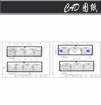 某公司会议室立面图