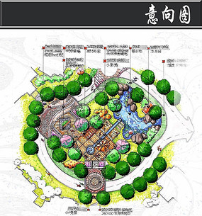 水云湾小区景观平面