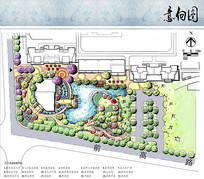 住宅区景观方案平面图