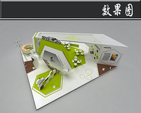 自行车展厅3D模型(无材质