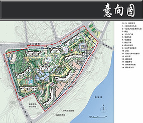 花园规划总平面图