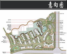 成都都市森林景观彩平图