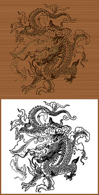 龙矢量图