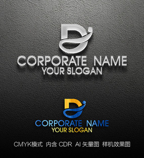 m字母logo设计