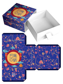 中秋节月饼食品包装盒设计