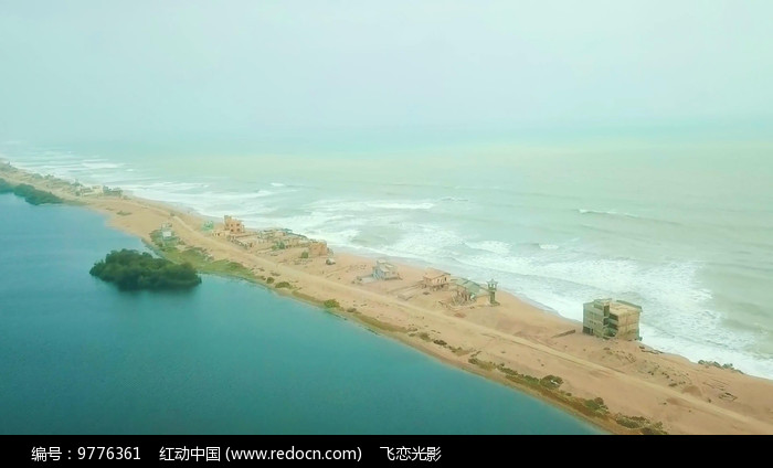 巴基斯坦卡海滩4k实拍视频