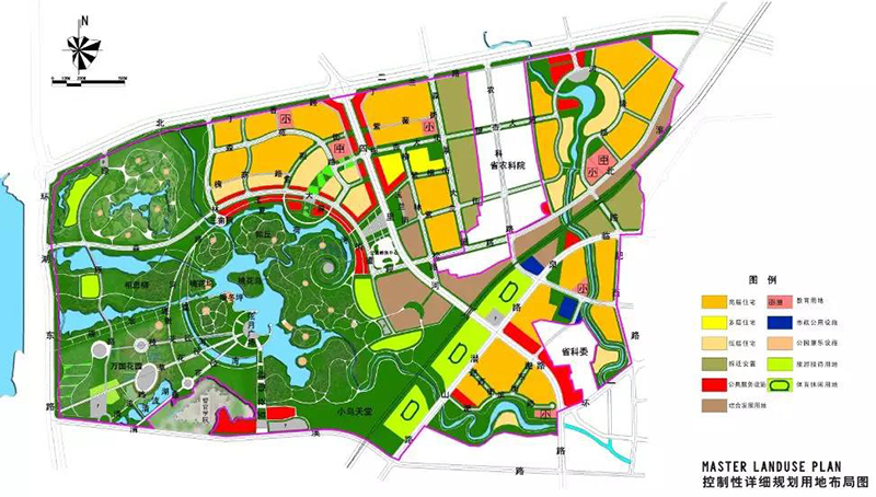 合肥城市森林公园   (1)公园的绿化用地应全部用绿色植物覆盖.