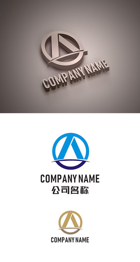 a字母logo设计