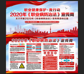 2020职业病防治法宣传周宣传栏