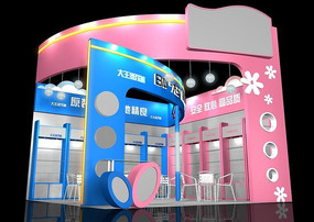 化妆品要点绘制cad水电展厅图片