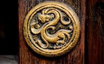 淹城的圆形装饰图案