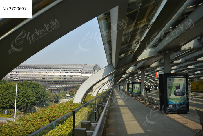 琶洲会馆空中走廊外景