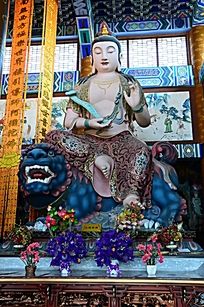 文殊菩萨图片_文殊菩萨设计素材