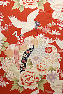祥鹤 吉祥图案 传统花纹 高雅花纹 花纹图案 纹理 纹路 肌理