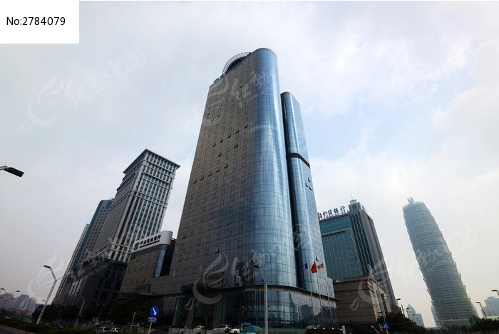 原创摄影图 建筑摄影 城市风光 郑州雄伟的民生银行大厦