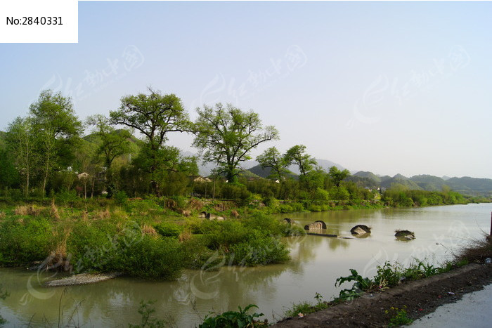 河边风景