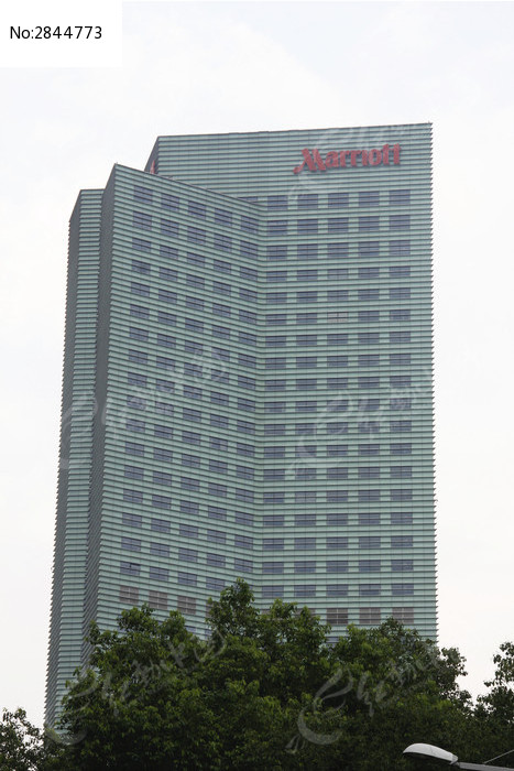 宁波万豪酒店大楼图片_建筑摄影图片