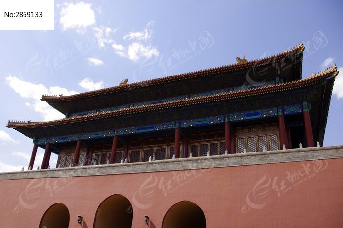 北京故宫北门建筑