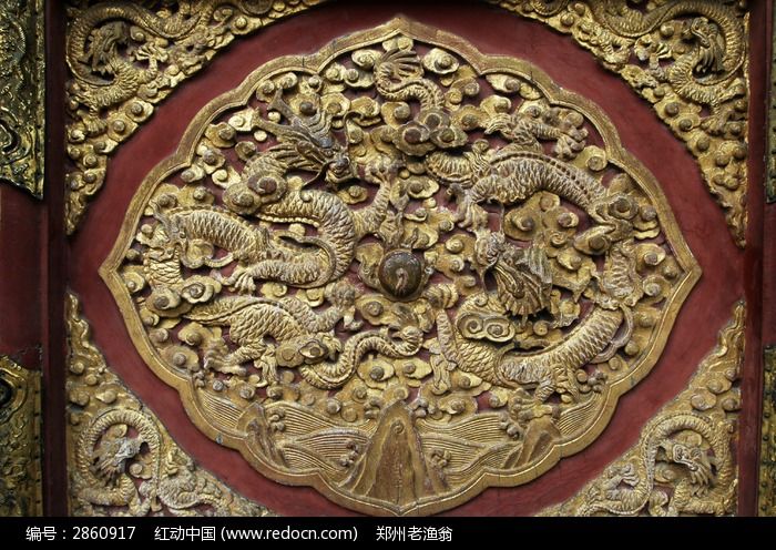 北京故宫的雕龙纹饰