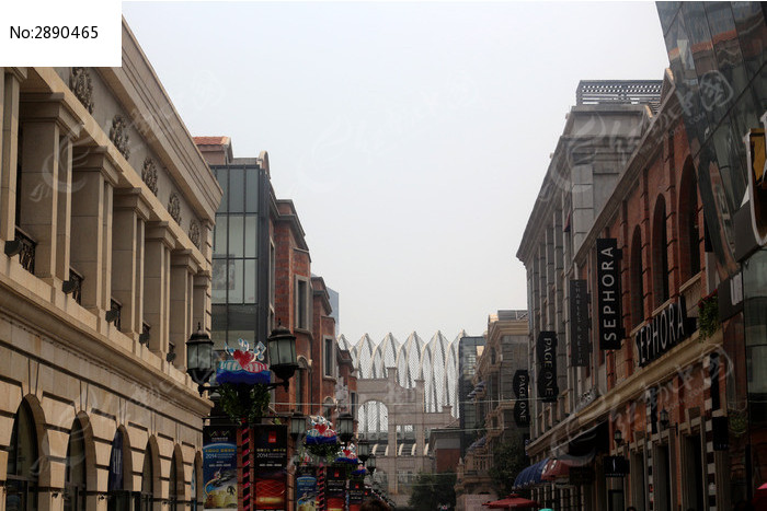 楚河汉街图片_建筑摄影图片