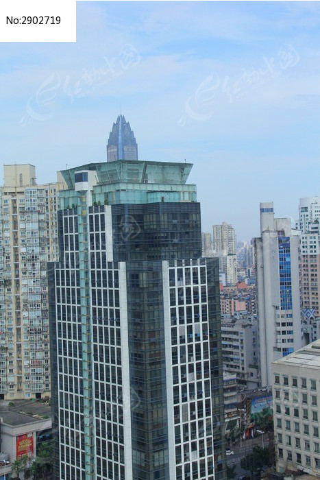 温州市区的松台大厦