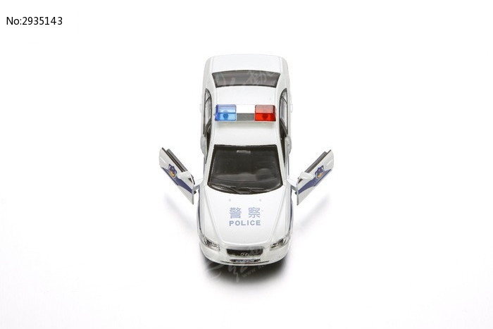 警车 玩具 模型