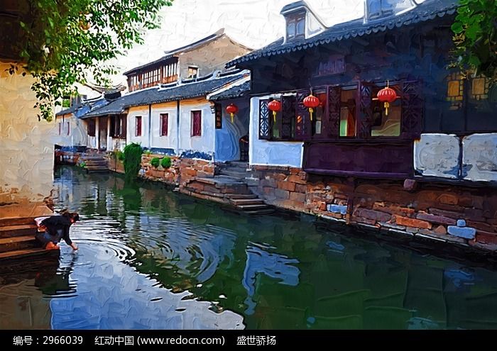 古镇水乡建筑