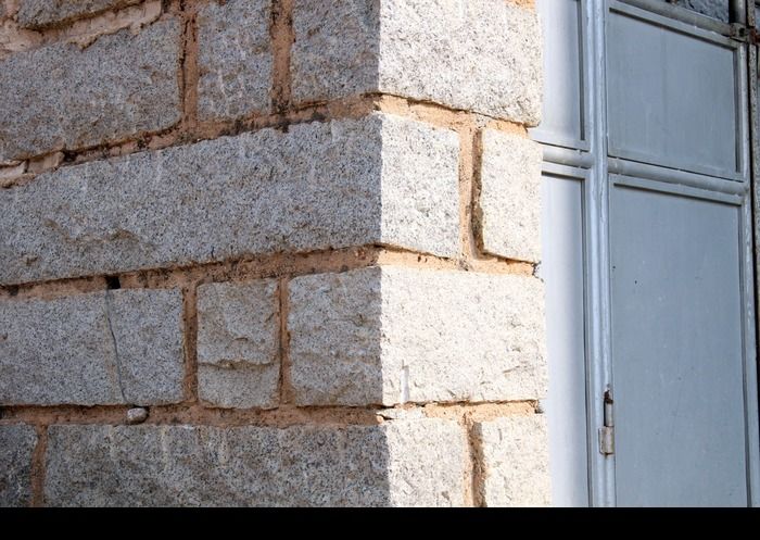 门边石头图片_建筑摄影图片