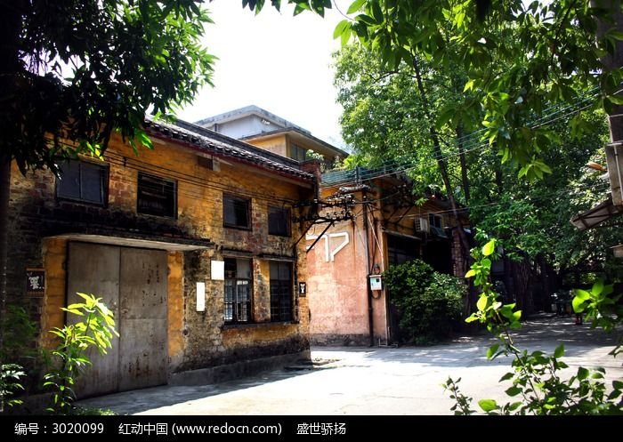 乡村建筑风景图片