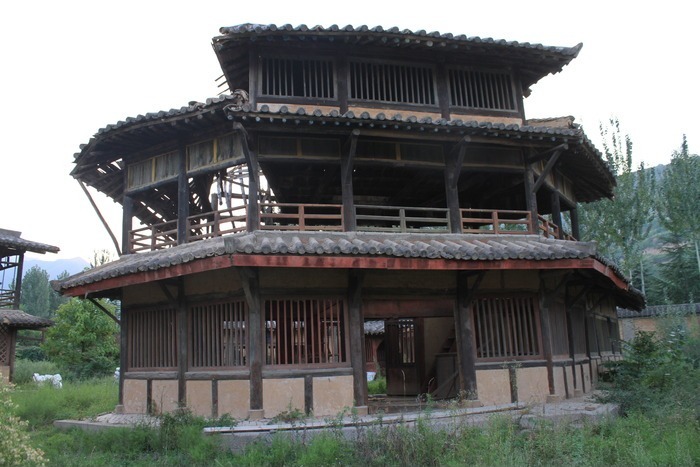 破旧的古代建筑