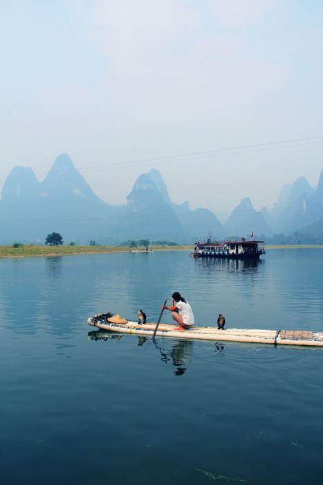 小小竹排水中游