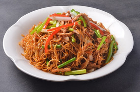 肉丝炒面
