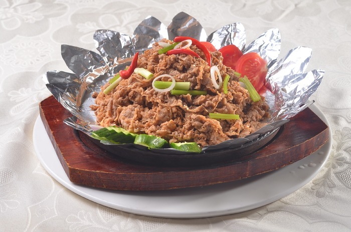 铁板干香肥牛图片_餐饮美食图片