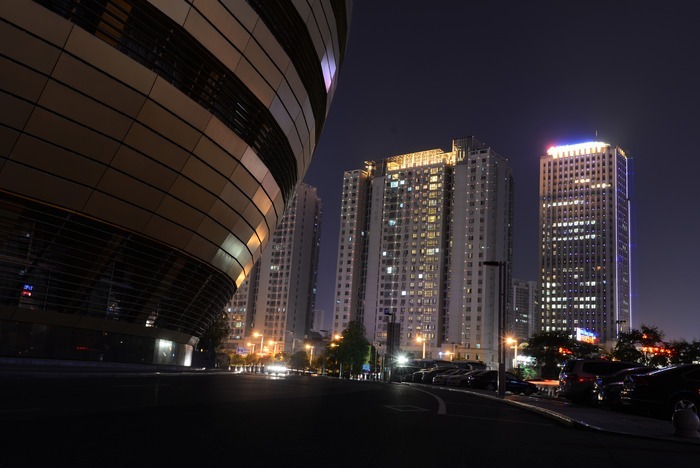 郑州郑东新区夜景