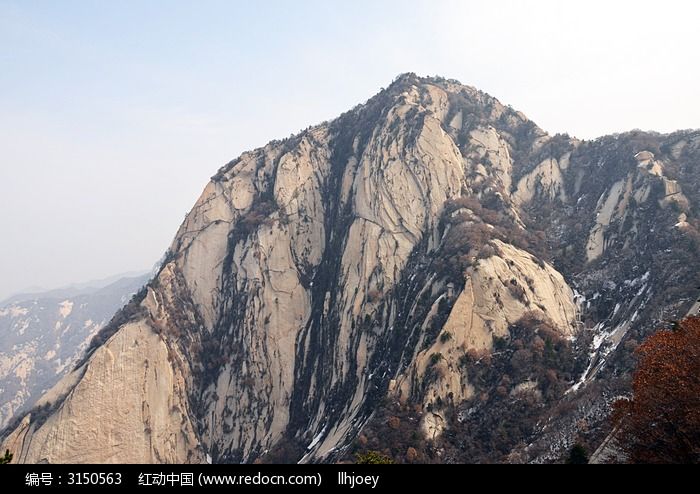 险峻山峰山脉