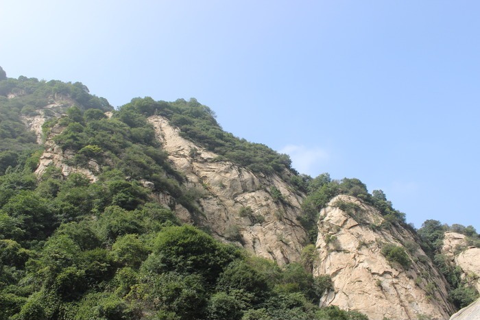 终南山秀丽峰峦