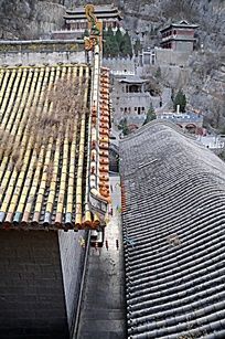 云梦山景区寺庙建筑