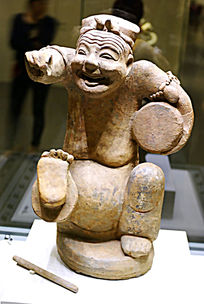 说唱陶俑图片_说唱陶俑设计素材