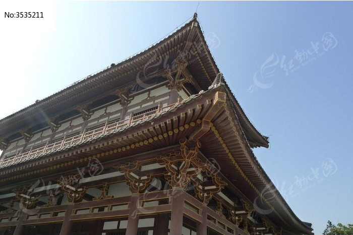 西安青龙寺仿唐建筑