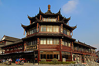 古代阁楼风格大酒店