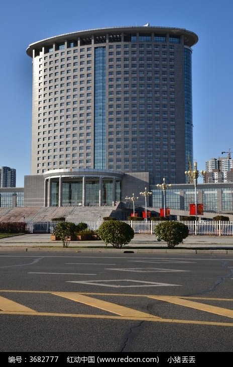 哈尔滨市政府大厦高清图片下载_红动中国