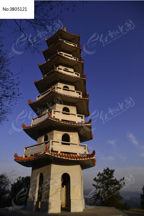 十堰凌云塔外景