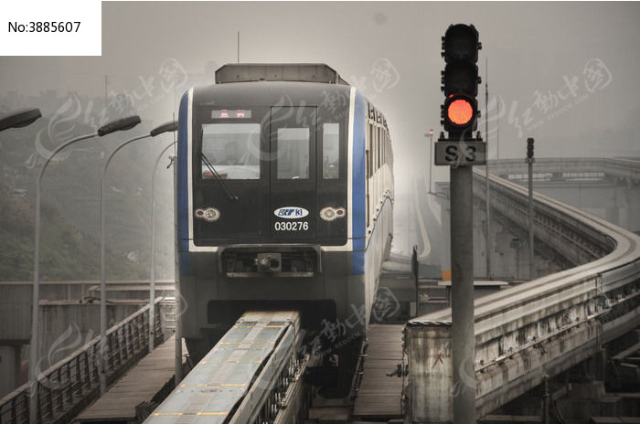 城市交通之轻轨图片_图片