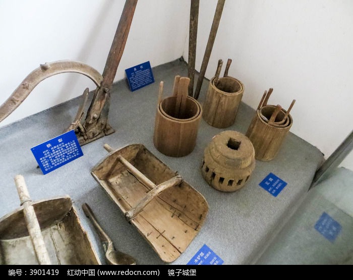 洛阳民俗博物馆古代劳动工具