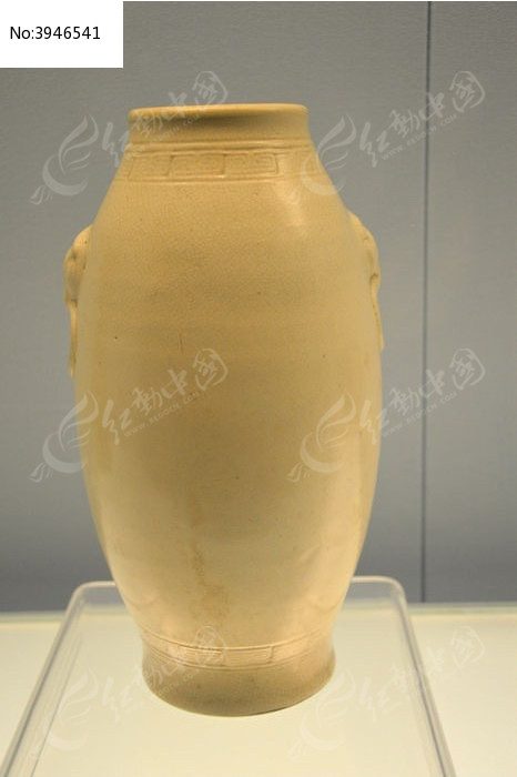 漳州窑黄釉橄榄瓶