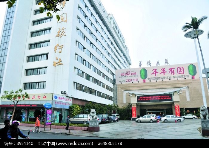 泉州华侨大夏星级酒店外墙花岗岩石材装修