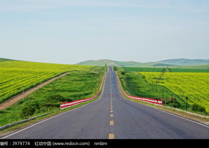 草原公路高清图片下载_红动中国