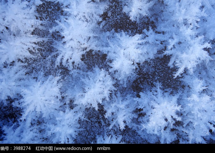 霜花《鸟瞰雪山》