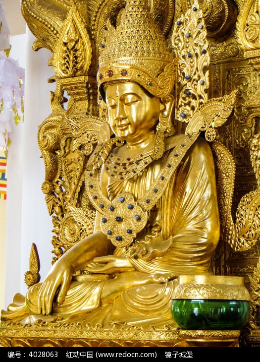 黄金缅甸神佛