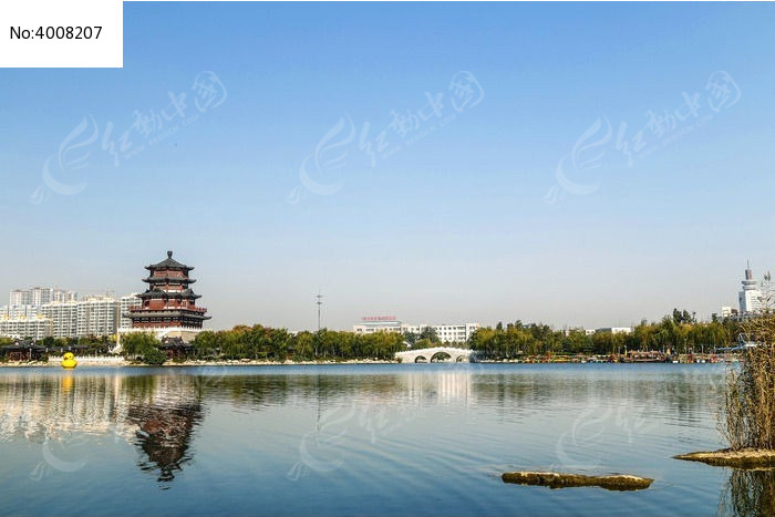 济宁古南池实景